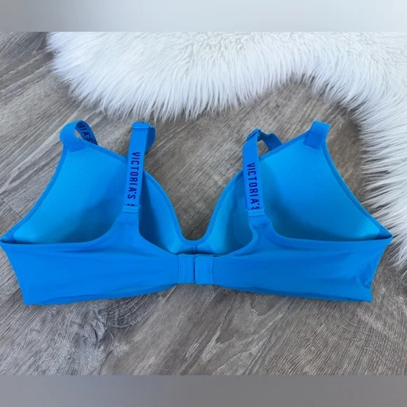 💙 VICTORIA’S SECRET Blue Convertible Adjustable Bra Size 36B - Picture 2 of 6